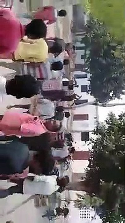 bullies brutally beat the teacher for against the molesting student