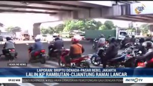 Pantauan Arus Lalu Lintas di Jakarta di Hari Kedua PSBB