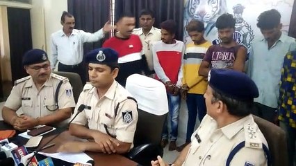 9 members arrested of mobile phone robbery gang in rewa police