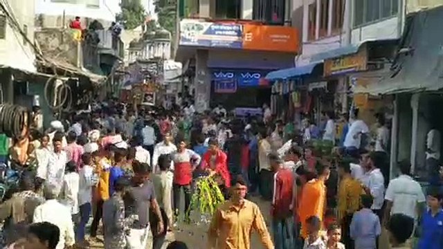 चालीसवें मोहर्रम पर निकाला ताजिया का जुलूस