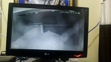 Committed theft:चोरों ने तीन बंगलों में कैसे की चोरी, देखें वीडियो