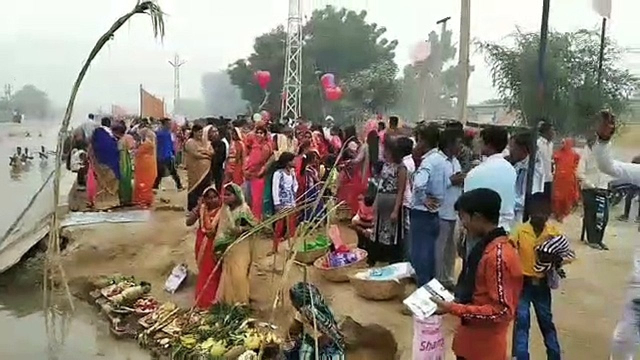 Faith in Hanumangarh at Chhat Ghats