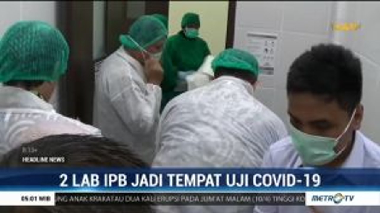 Mulai Pekan Depan, Dua Lab IPB Jadi Tempat Uji Spesimen Covid-19