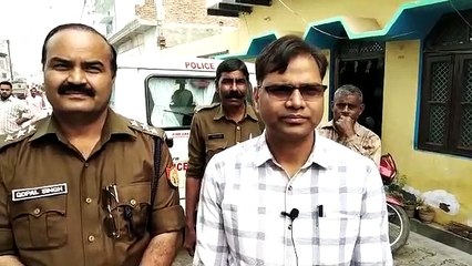 मुरारी नगर एक निर्माणाधीन बिल्डिंग में काम च