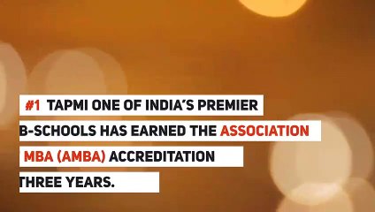 TAPMI Manipal: About tapmi, exam accepted, profile based shortlisting, discipline