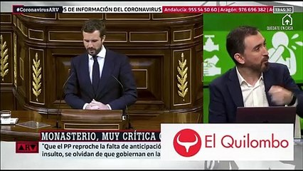 Escolar, quien dijo que el coronavirus era una simple gripe, culpa de la tragedia al PP: "No lo advirtieron, hablaban de Venezuela"