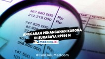 Pemkot Surabaya Anggarkan Rp196 Miliar Untuk Penanganan Covid-19
