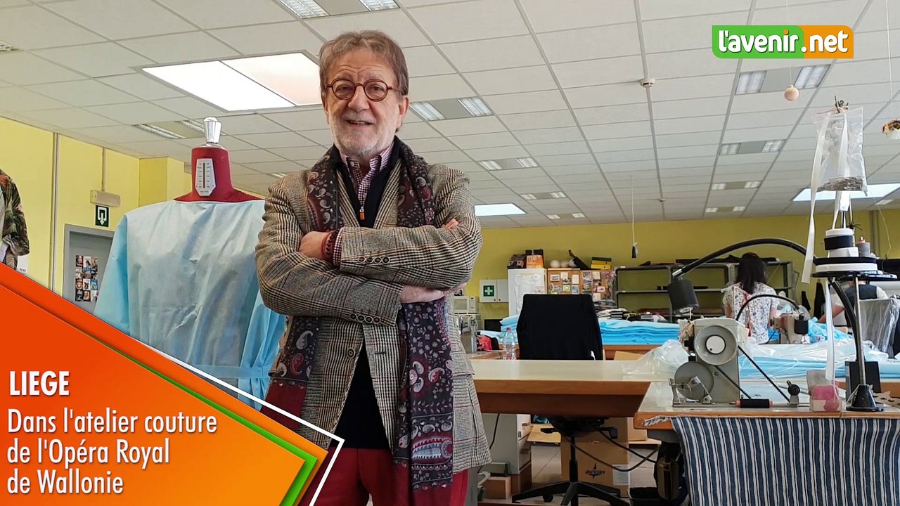 Dans l'atelier couture de l'Opéra Royal de Wallonie