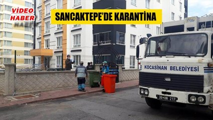 (8 Nisan 2020) SANCAKTEPE’DE KARANTİNA
