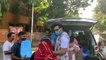 Mahira Sharma and Paras Chhabra Distributing Food Packages to Under Privileged People