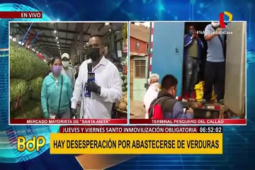 Terminal Pesquero del Callao cierra hasta el lunes 13 de abril