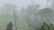 Cyclone's powerful wind and rain batter Fiji