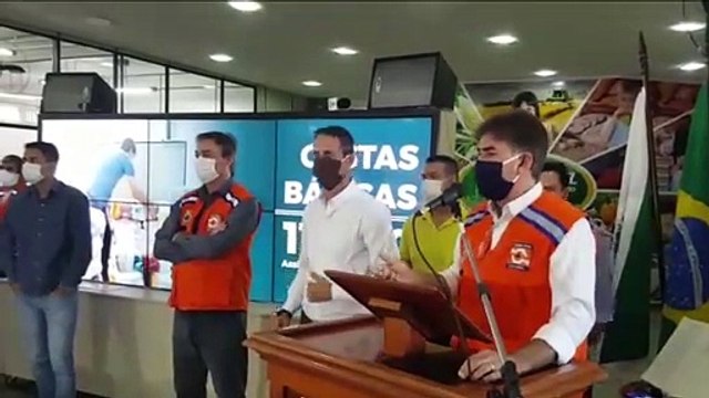 Auxílio emergencial e retomada econômica motivam solenidade na Prefeitura de Cascavel