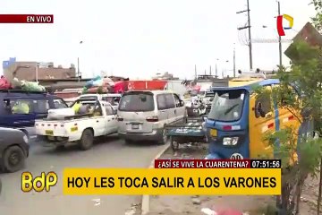 Mercado de Santa Anita: desesperación por abastecerse genera aglomeración y desorden