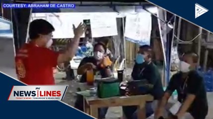 Bacoor checkpoints also checking residences of people