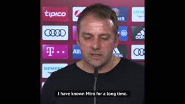 Flick keen for Klose to join Bayern coaching staff