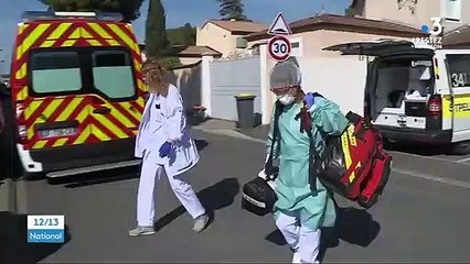 Coronavirus : intervention Covid-19 avec les pompiers de Montpellier
