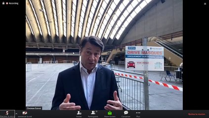 Christian Estrosi fait le point sur le port du masque obligatoire à Nice