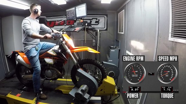 2020 KTM 500 EXC-F Dyno