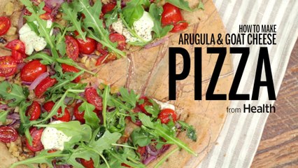 How to Make Pizza With Arugula and Goat Cheese