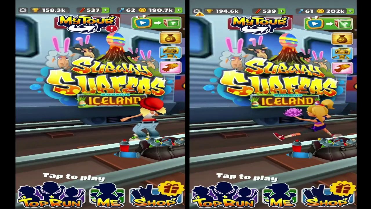 Subway Surfers Tasha Vs Tricky