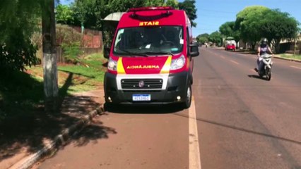 Menina de 5 anos sofre queda no Bairro Periolo