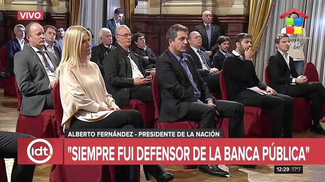 Alberto Fernández: Tenemos que darnos cuenta de la importancia del Estado