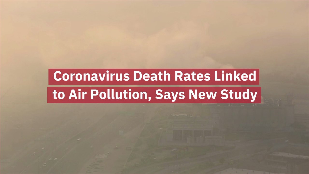 A New Study On Pollution And Coronavirus