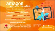 AmazonEnCasaFest, un festival para recaudar fondos para Cruz Roja