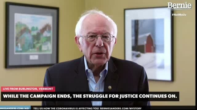 Bernie Sanders abandona y deja en manos de Biden la candidatura demócrata para las elecciones de 2020