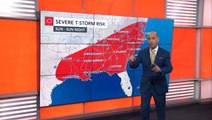 Widespread severe weather threat for the South this weekend