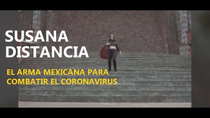 Heroína mexicana que combate el coronavirus se hace de carne y hueso