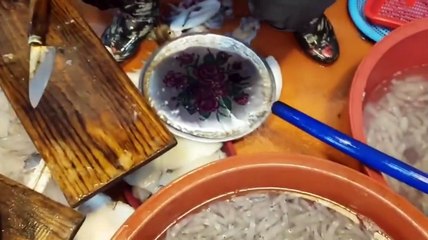 Mürekkep Balığı Nasıl Temizlenir - How to Fillet Cuttlefish