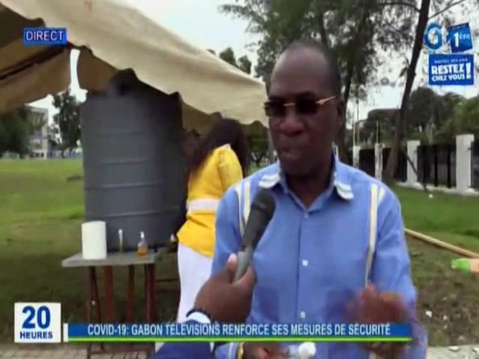 RTG / Covid 19 - Gabon télévisions renforce ses mesures de sécurité