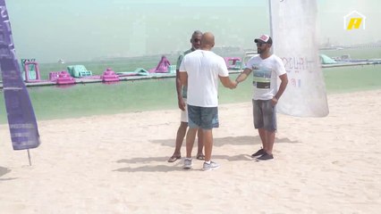 شاهد أداء السعودي محمد علي في الألعاب الشاطئية في عيش الدور