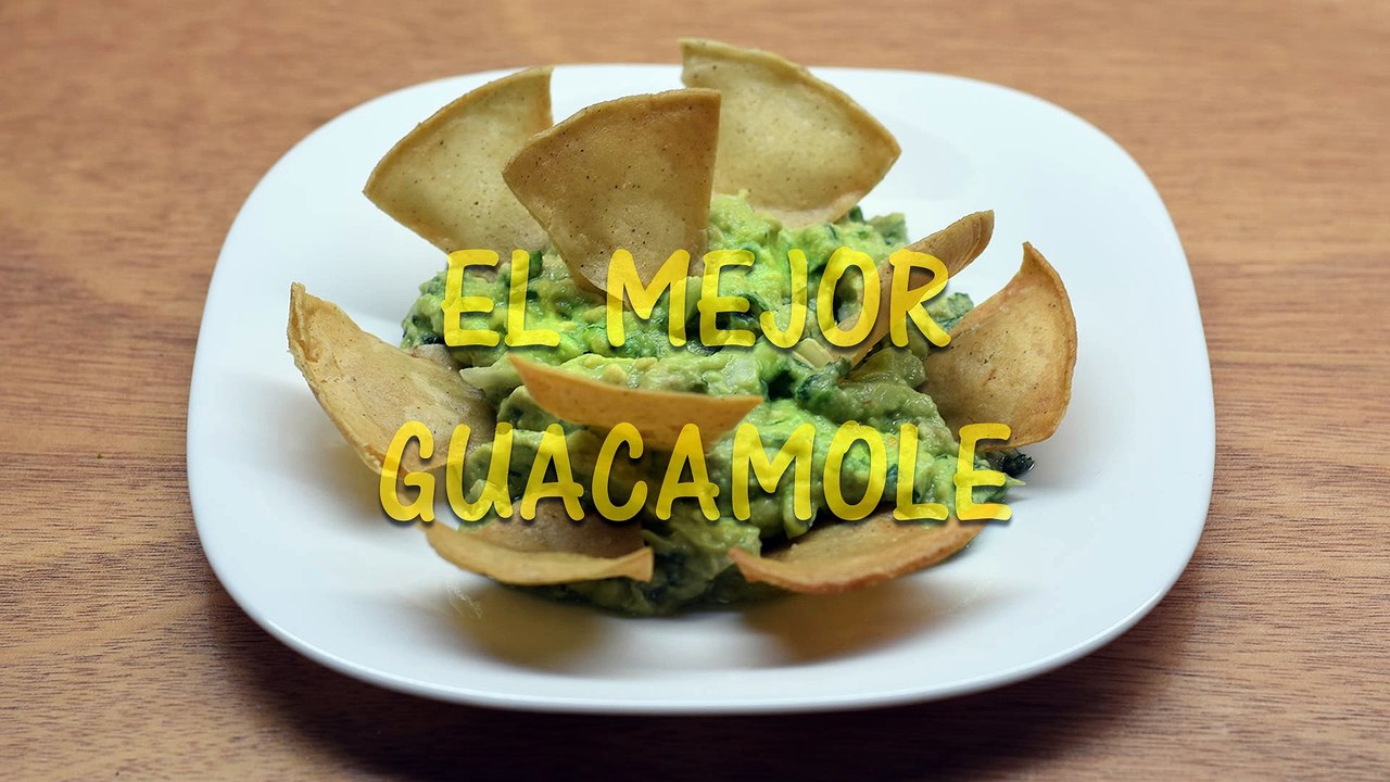 EL MEJOR GUACAMOLE - EL MÁS SABROSO Y NUTRITIVO