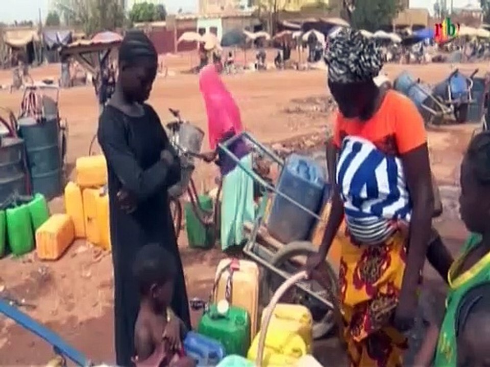 RTB / Mise en marche de la gratuité de l’eau aux bornes fontaines pour la réduction de l’impact socio-économique qu’entraine le coronavirus au Burkina