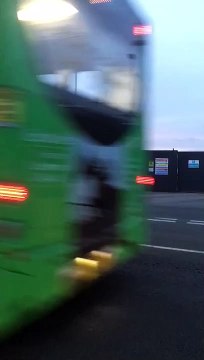 Man Makes Sign for Quarantined Friend