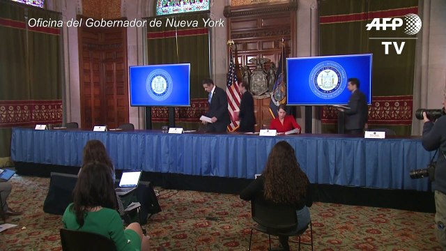 Nuevo récord de muertes en NY por coronavirus, pero la curva comenzó a bajar