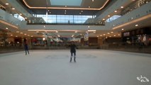 Trecho do Vídeo (Vlog #3): Eu patinando no Gelo (Data: 15/08/2018)