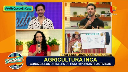 ¡Un gran ejemplo! Desde Cusco, profesor nos explica sobre la agricultura incaica