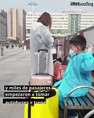 Fin del encierro en Wuhan: la cuna de la COVID-19 abre sus puertas