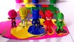 Learn Colors With Animal - pjmasks Wrong Heads, Learn Colors with Pj Masks Painting Oddbods Beads Surprise Toys