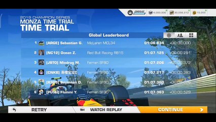 Red Bull Racing RB15 Speed Run test  - Real Racing 3 - Android iOS Gameplay
