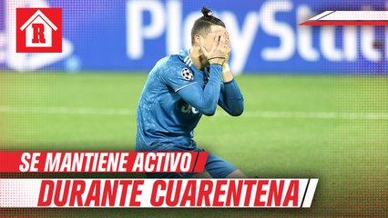 Cristiano Ronaldo y Georgina Rodríguez se mantienen activos en la cuarentena