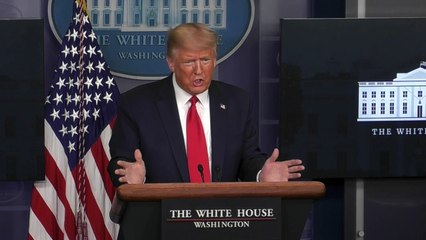 Trump niega estar politizando la pandemia como lo acusa el jefe de la OMS