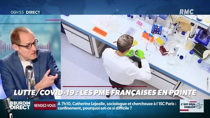 La chronique d'Anthony Morel : Les PME françaises à la pointe de l'innovation pour lutter contre le Covid-19 - 09/04