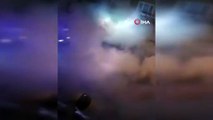 Mamak’ta cadde ve sokaklar dumanlar kaplandı
