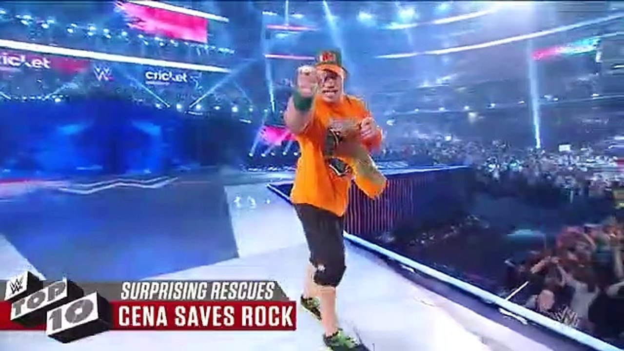 Surprising Superstar rescues WWE Top 10