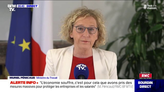 Muriel Pénicaud: Le chômage partiel va cesser de manière progressive lorsque l'activité reprendra